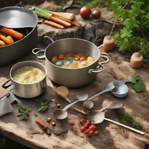 Afbeelding van Multifunctionele roerlepels: De ideale kampeerspullen