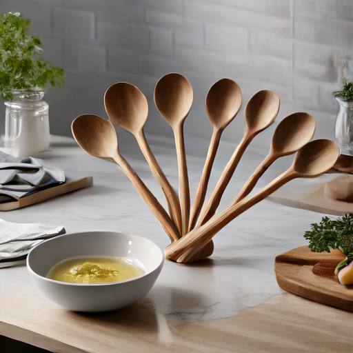 Afbeelding van Multifunctionele Roerlepels: Ideaal voor Maaltijden Bereiden