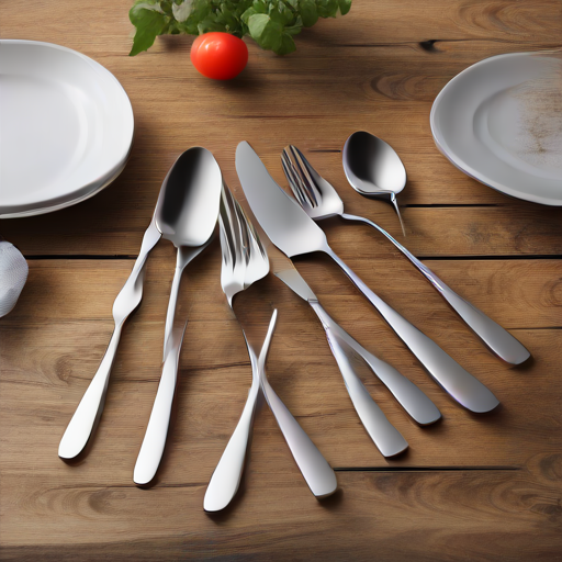 Afbeelding van Herbruikbare RVS-bestek: Duurzaam en Efficiënt in de Keuken