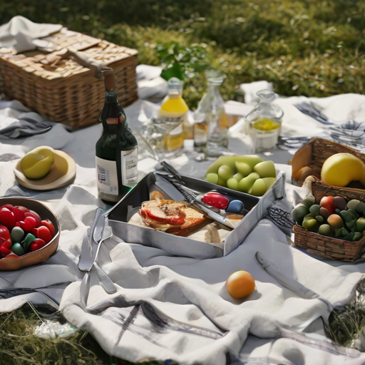 Afbeelding van Herbruikbare RVS-bestektips voor picknicks