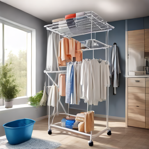 Afbeelding van Ontdek hoe plastic droogrekken het droogproces versnellen