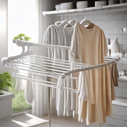 Afbeelding van Combineer plastic droogrekken met andere droogmethodes