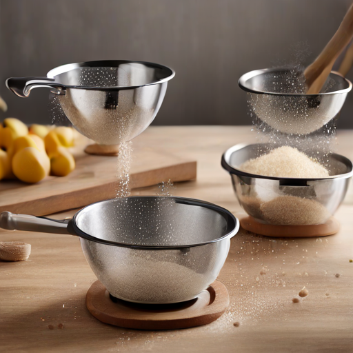 Afbeelding van Populaire multifunctionele zeefjes voor elke keuken