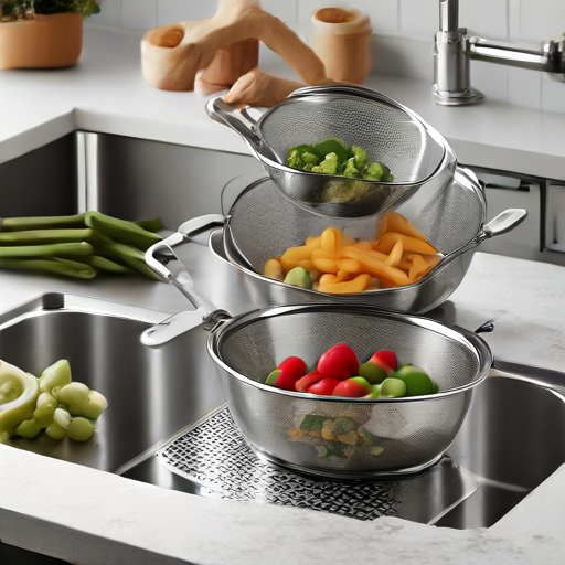 Afbeelding van Goedkoopste multifunctionele zeefjes voor elk huishouden