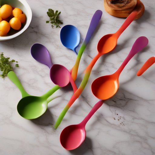 Afbeelding van Herbruikbare siliconen lepels: De must-have keukenaccessoire