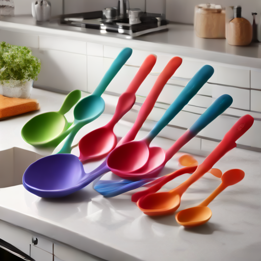 Afbeelding van Herbruikbare siliconen lepels dichtbij: Vind ze nu!