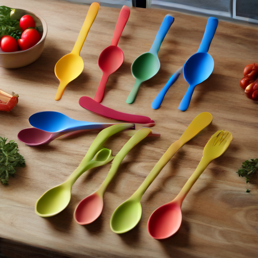 Afbeelding van Beste aanbod van herbruikbare siliconen lepels
