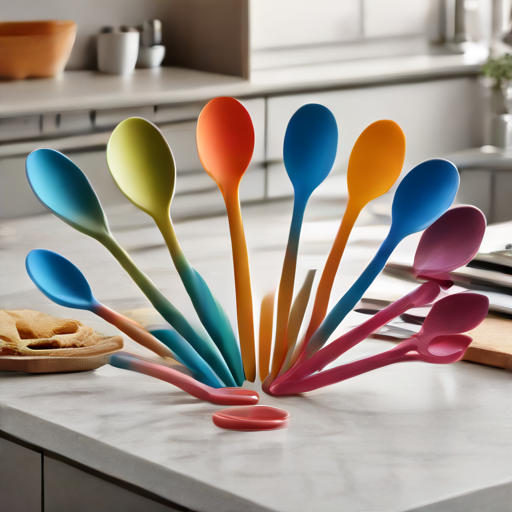 Afbeelding van Goedkoopste herbruikbare siliconen lepels voor dagelijks gebruik