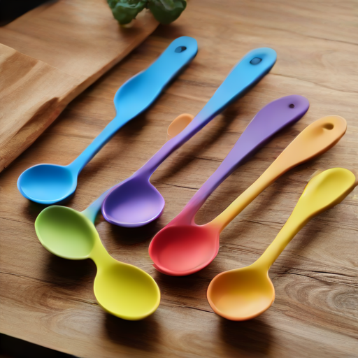 Afbeelding van Herbruikbare siliconen lepels zonder verzendkosten kopen
