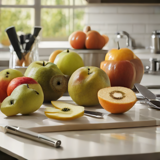 Afbeelding van Kan je plastic hakmessen gebruiken voor fruit snijden?