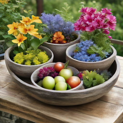 Afbeelding van Multifunctionele opbergschalen voor buitengebruik