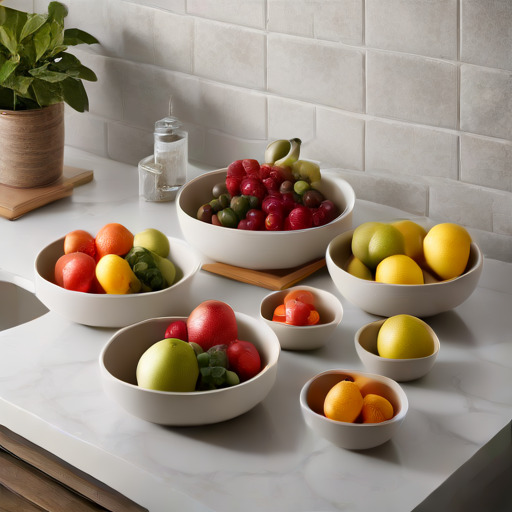 Afbeelding van Combineer multifunctionele opbergschalen voor efficiëntie