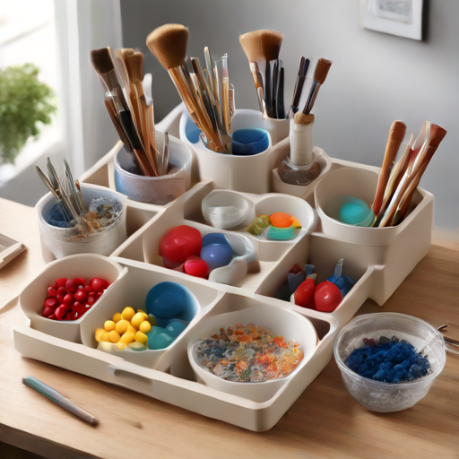 Afbeelding van Kies de Beste Multifunctionele Opbergschalen voor Hobby's