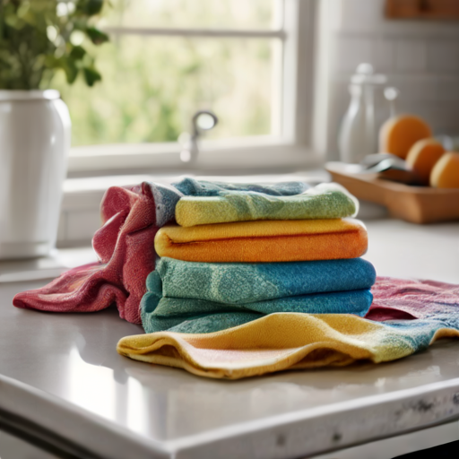 Afbeelding van Herbruikbare Vaatdoekjes: Duurzaam en Efficiënt Schoonmaken