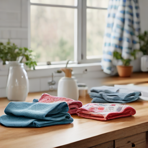 Afbeelding van Herbruikbare Vaatdoekjes Zelf Maken: Een Stap-voor-Stap Gids