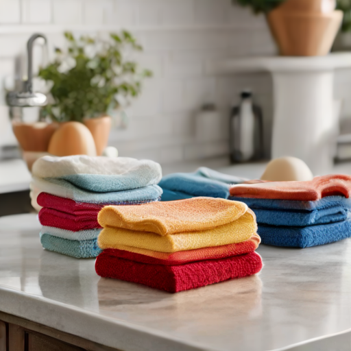 Afbeelding van Herbruikbare vaatdoekjes zelf reinigen: Tips en technieken