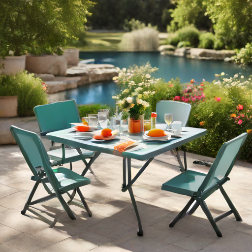 Afbeelding van Top Plastic Opvouwbare Tafels voor Buitengebruik