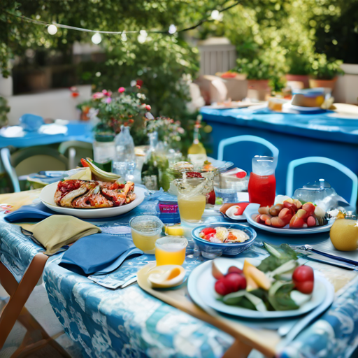 Afbeelding van Onderhoudstips voor plastic opvouwbare tafels buiten