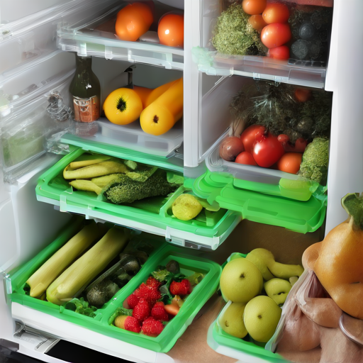 Afbeelding van Herbruikbare siliconen koelkastmatjes: slim koken en besparen