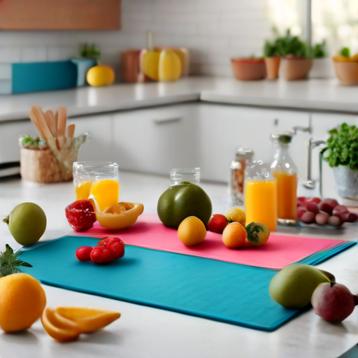 Afbeelding van Veiligheid van herbruikbare siliconen koelkastmatjes voor kinderen