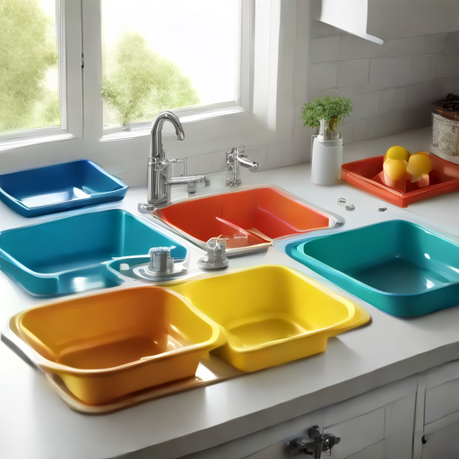 Afbeelding van Plastic afwasbakken voor in de keuken: Top tips en waar te kopen