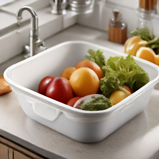 Afbeelding van Veiligheid van plastic afwasbakken voor voedselopslag