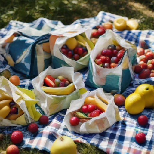 Afbeelding van Multifunctionele Boterhamzakken voor de Perfecte Picknick