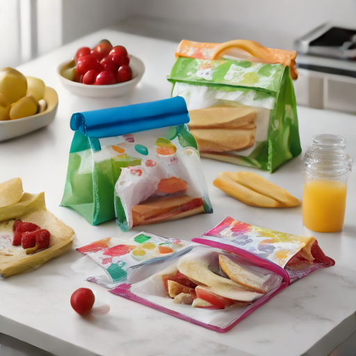 Afbeelding van Veiligheid van multifunctionele boterhamzakken voor kinderen