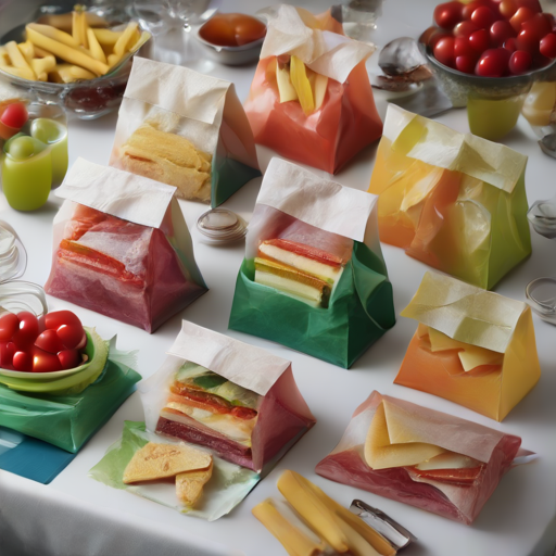 Afbeelding van Maak zelf multifunctionele boterhamzakken voor feestjes