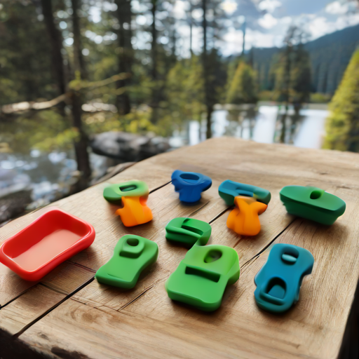 Afbeelding van Top herbruikbare vaatwasklemmen voor campinggebruik