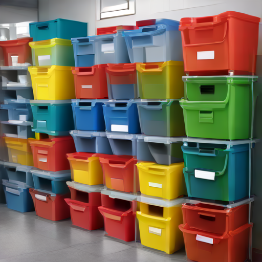 Afbeelding van Plastic schillenopvangbakken: De beste keuze voor afvalbeheer