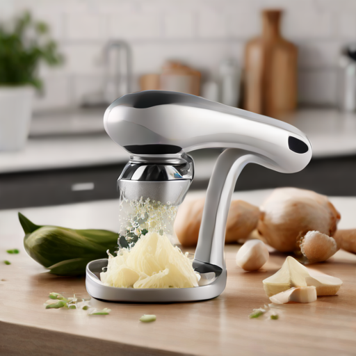 Afbeelding van Gebruiksvriendelijke multifunctionele knoflookpersen voor beginners