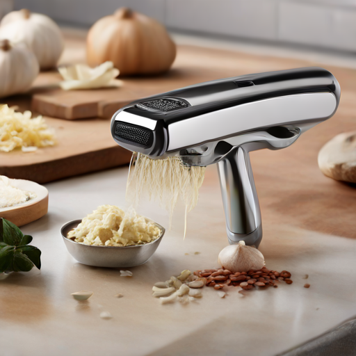 Afbeelding van Multifunctionele knoflookpersen voor perfecte marinades