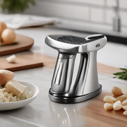 Afbeelding van Multifunctionele knoflookpers: Must-have voor hobbykoks