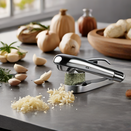 Afbeelding van Multifunctionele knoflookpers: Hoeveel gebruik je per keer?