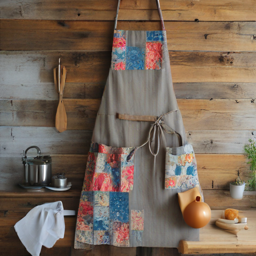Afbeelding van Herbruikbare keukenschorten maken van oude stoffen