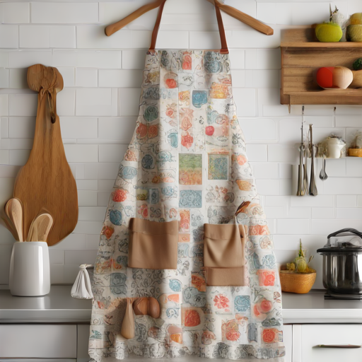 Afbeelding van Herbruikbare keukenschorten maken met patronen