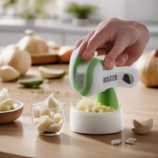 Afbeelding van Top Plastic Knoflooksnijders voor Koken en Bereiden