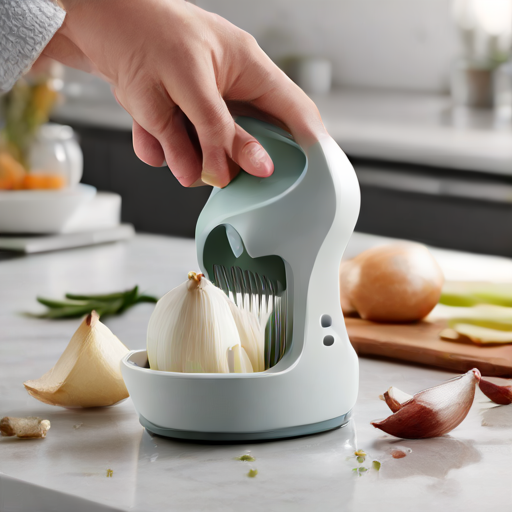 Afbeelding van Goedkoopste plastic knoflooksnijders online kopen