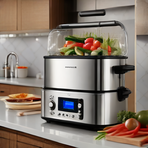 Afbeelding van Multifunctionele stoommanden voor perfecte groenten