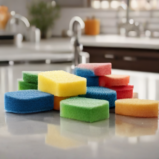 Afbeelding van Reinigen van multifunctionele afwassponsjes in de vaatwasser