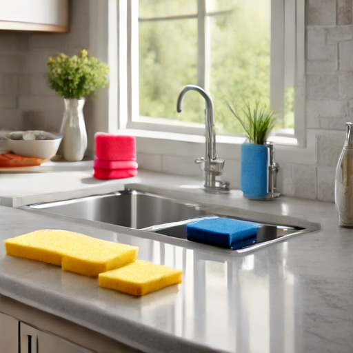 Afbeelding van Multifunctionele afwassponsjes kiezen: tips en trucs