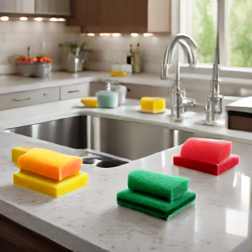 Afbeelding van Ideale Aantal Multifunctionele Afwassponsjes voor Jouw Huis