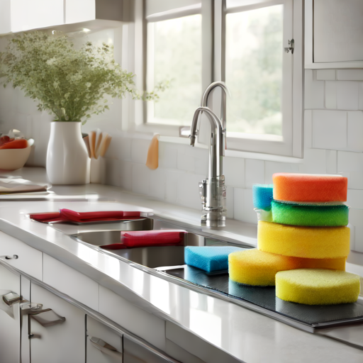 Afbeelding van Multifunctionele afwassponsjes: hoeveel per verpakking?