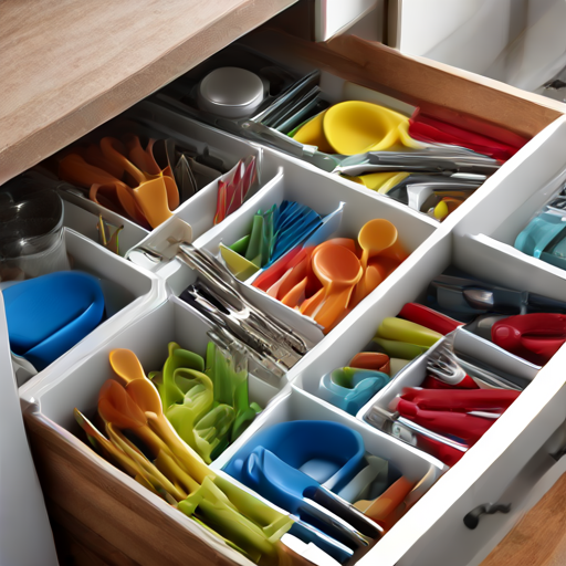 Afbeelding van Organiseer je plastic bestekhouders als een pro