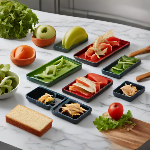 Afbeelding van Ontdek de Beste Herbruikbare Boterhamsnijders voor Onderweg