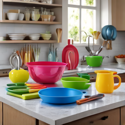 Afbeelding van Plastic Keukenaccessoires: Duurzaam en Functioneel in de Keuken