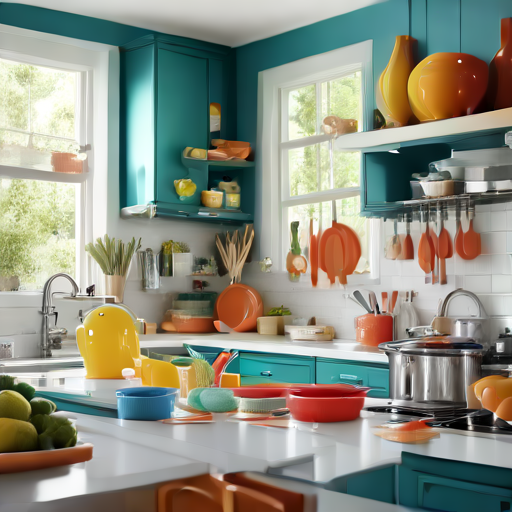 Afbeelding van Beste plastic keukenaccessoires voor dagelijks gebruik