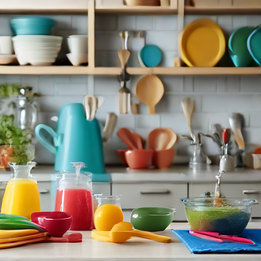Afbeelding van Tips voor het kiezen van plastic keukenaccessoires