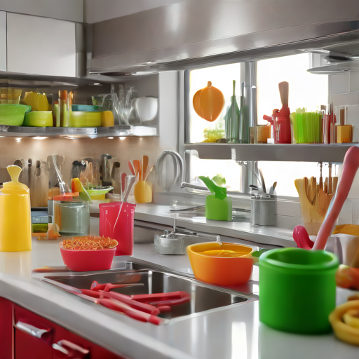 Afbeelding van Bespaar Geld: Plastic Keukenaccessoires in Bulk Kopen